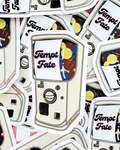 Vinyl Sticker - Tempt Fate Capsule Toy Machine