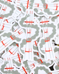 Vinyl Sticker - San Francisco Friends - Foggy Sutro Tower Friend