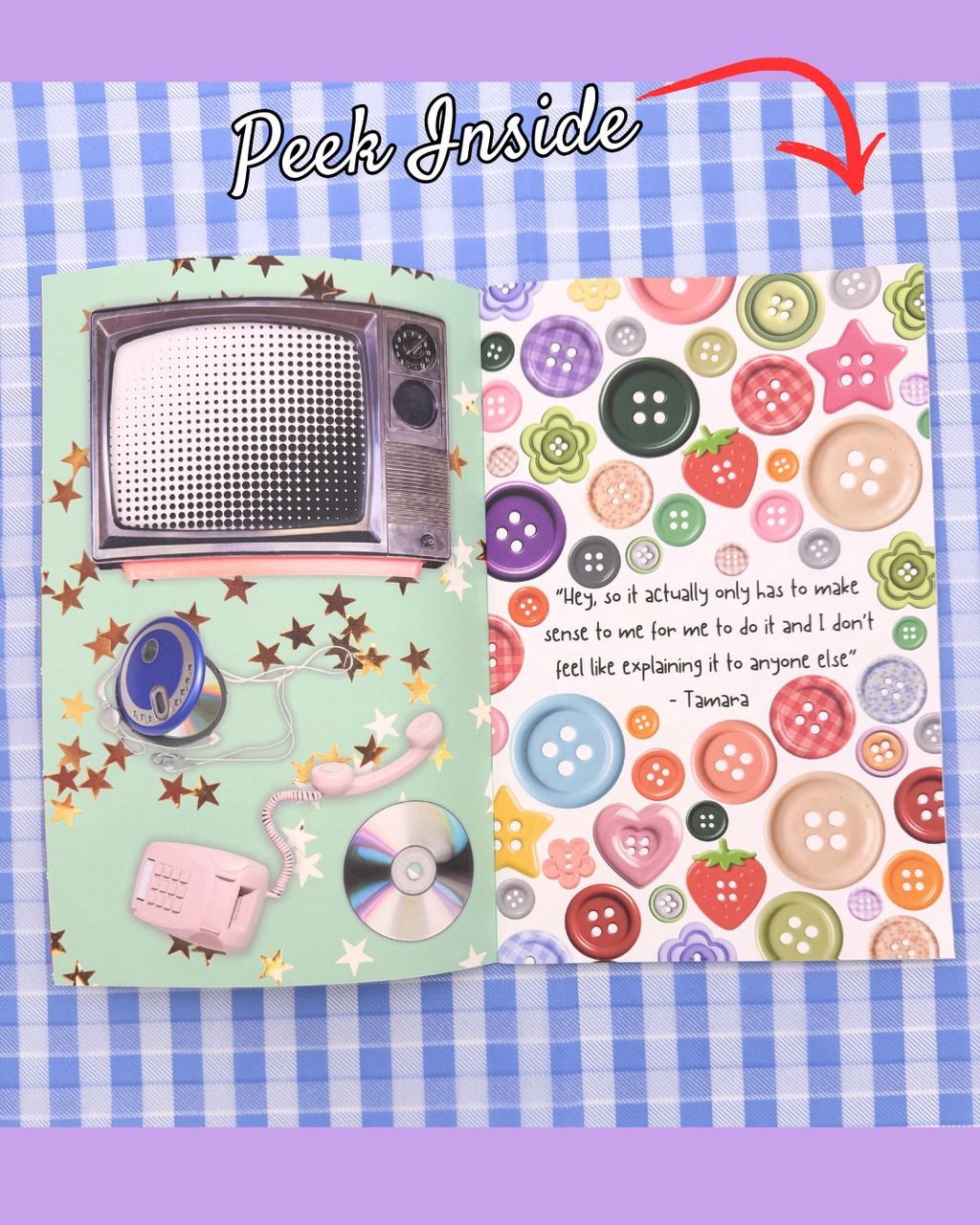 Junk.this.zine Issue 1 - March 2026 - Buttons & Flowers