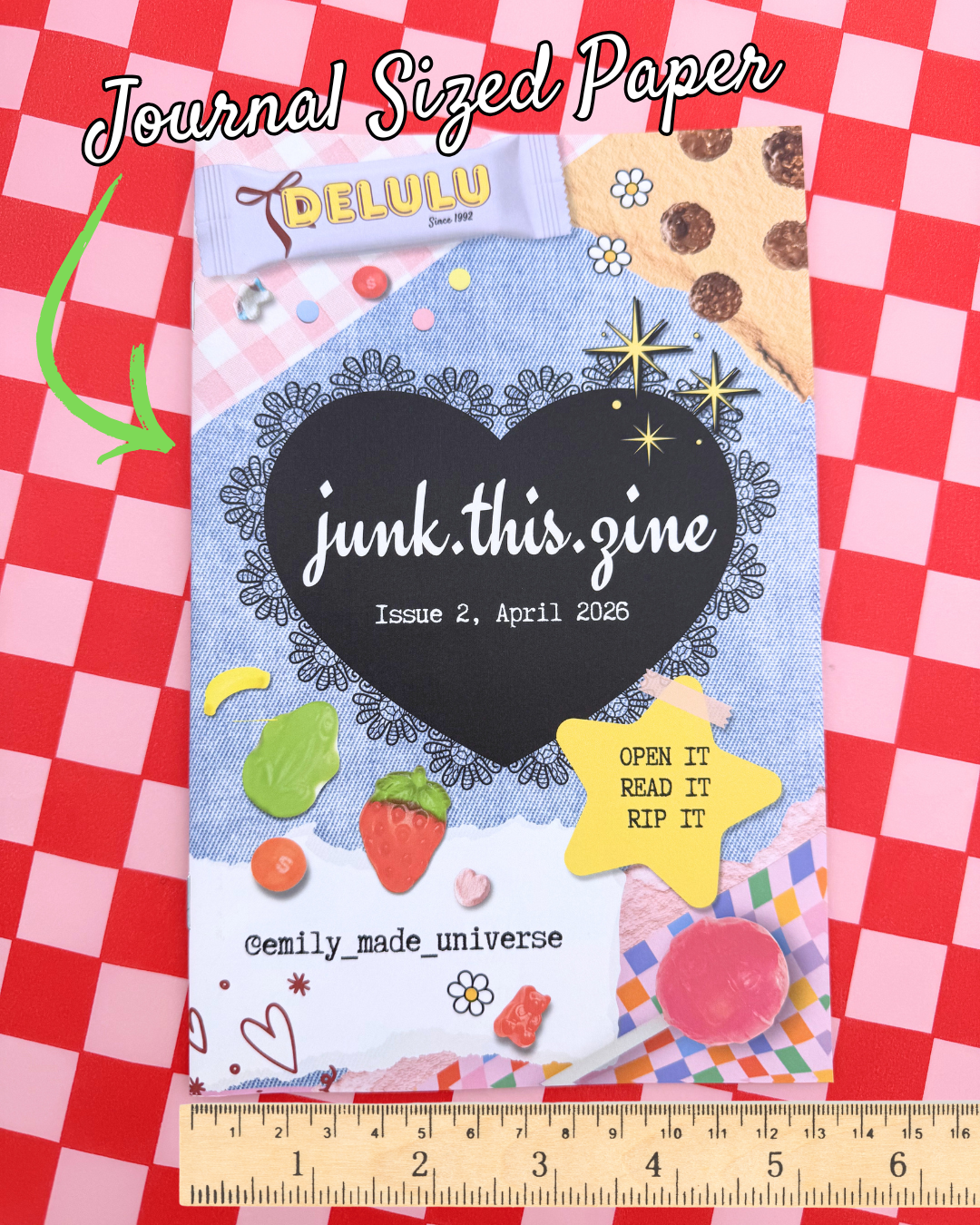 Junk.this.zine Issue 2 - April 2026 - Lil Treats