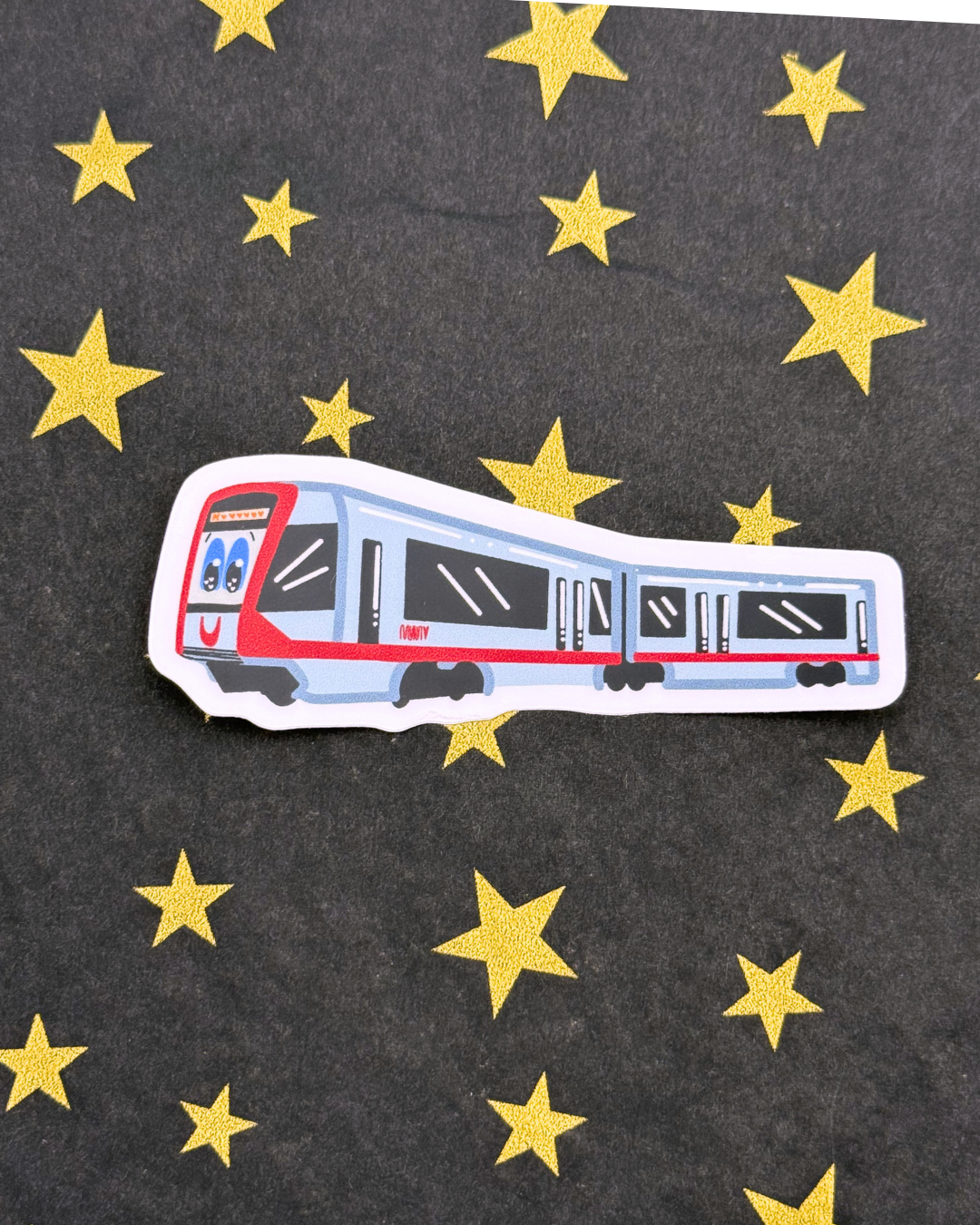 Vinyl Sticker - San Francisco Friends - Muni Train Friend