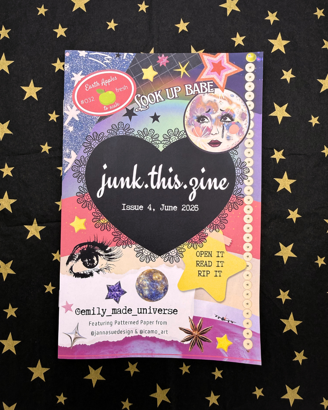 Junk.this.zine Issue 4 - June 2026 - Look Up Babe!