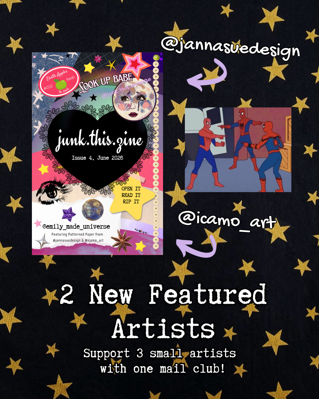 Junk.this.zine Issue 4 - June 2026 - Look Up Babe!