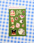 Vinyl Sticker Sheet - Strawberry Season