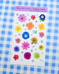 Sticker Sheet - Friendly Flowers