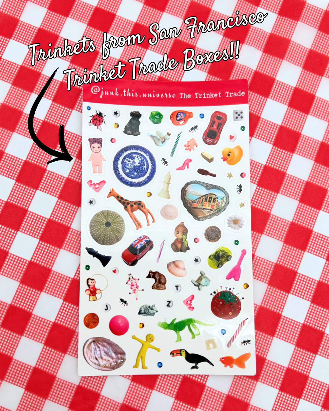 Sticker Sheet - The Trinket Trade