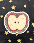Vinyl Sticker - Lacey Apple Half
