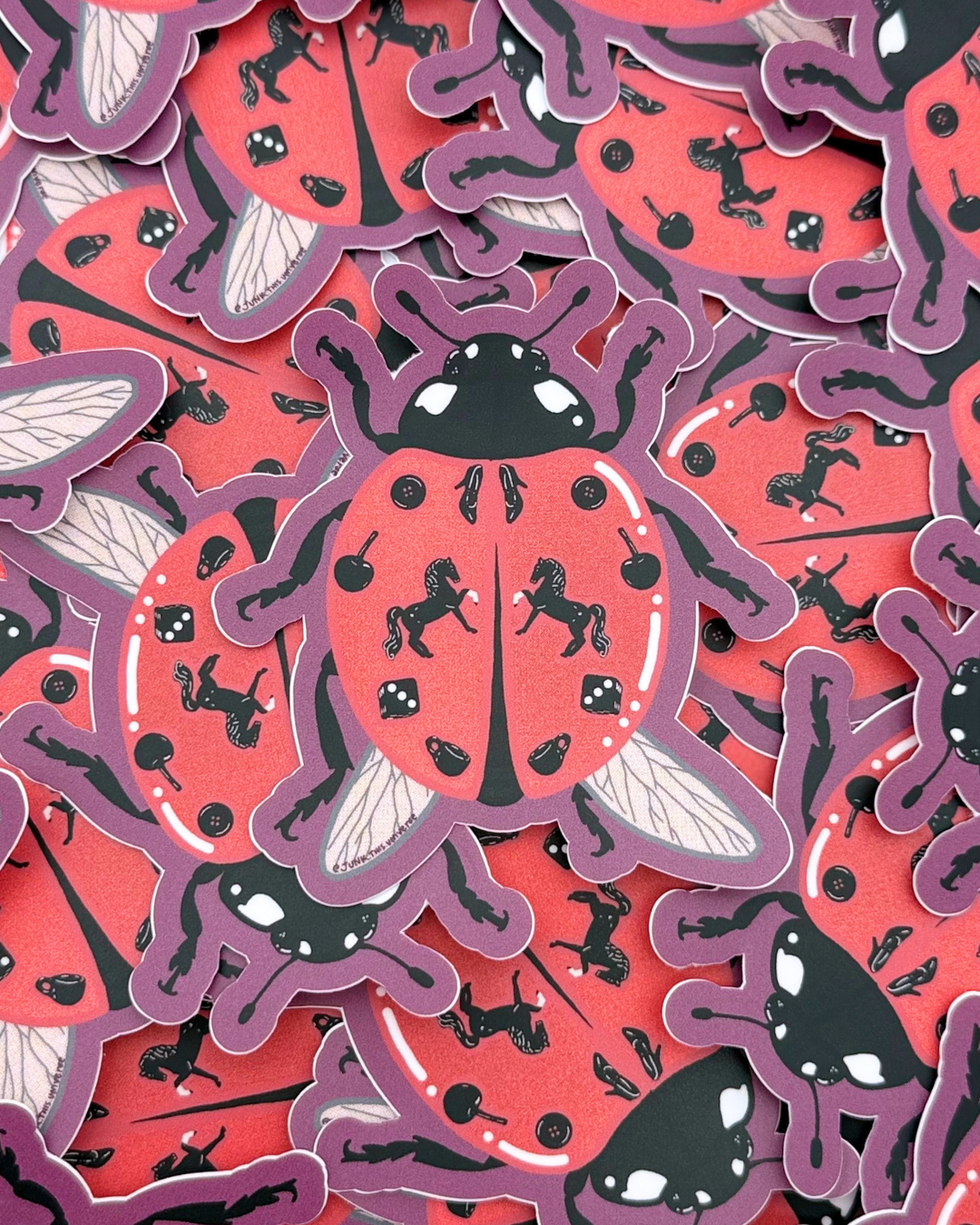 Vinyl Sticker - The Trinket Lady(bug)