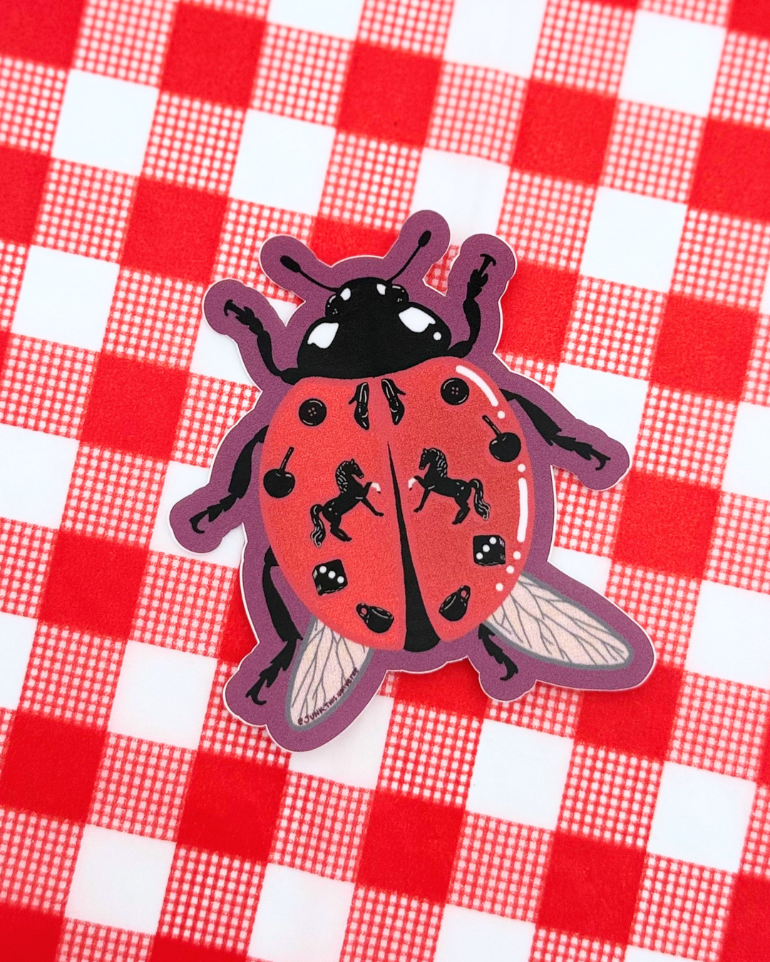 Vinyl Sticker - The Trinket Lady(bug)