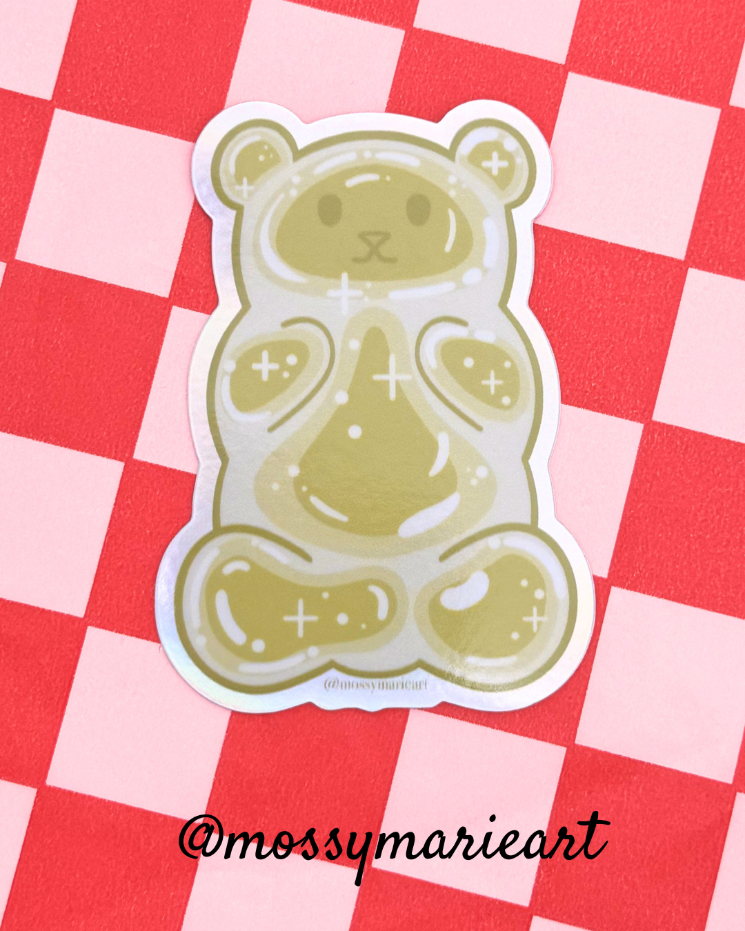 Vinyl Sticker - Gummi Bear Banana
