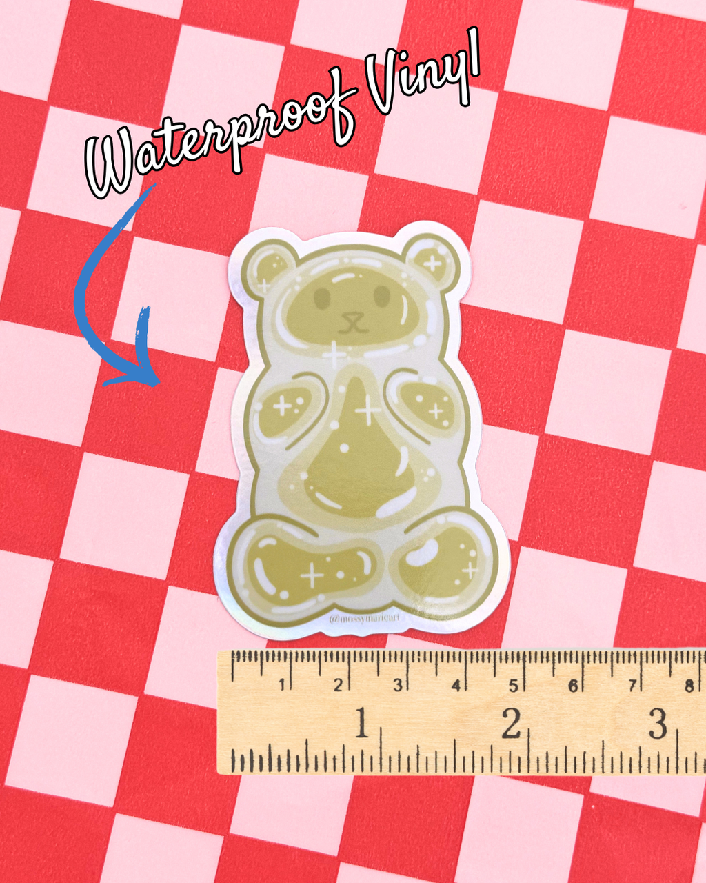 Vinyl Sticker - Gummi Bear Banana