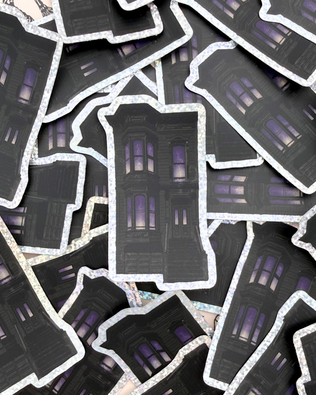 Vinyl Sticker - San Francisco Friends - The Black Victorian