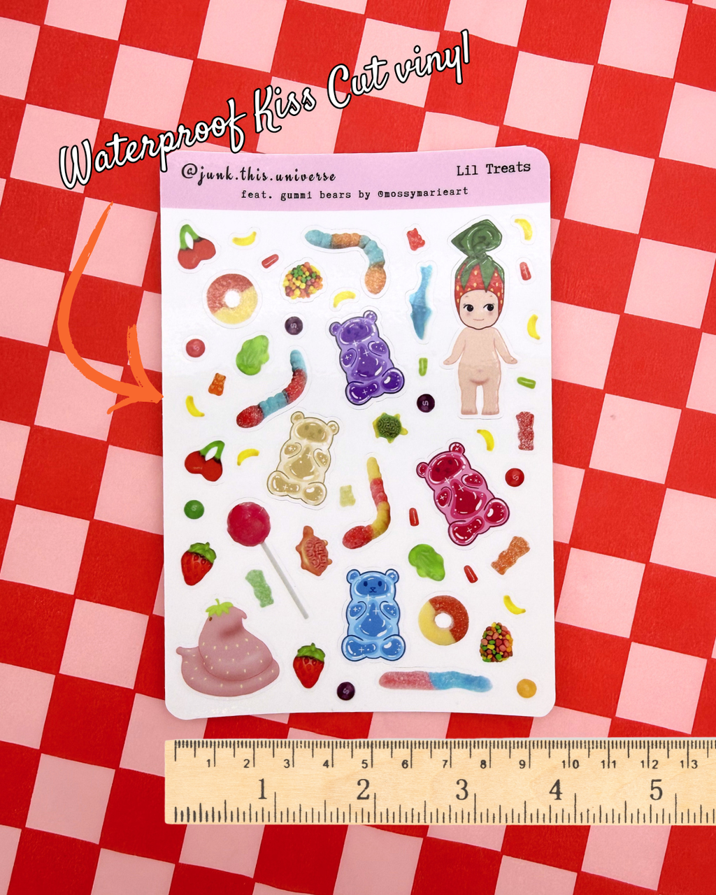 Sticker Sheet - Lil Treats - Candy