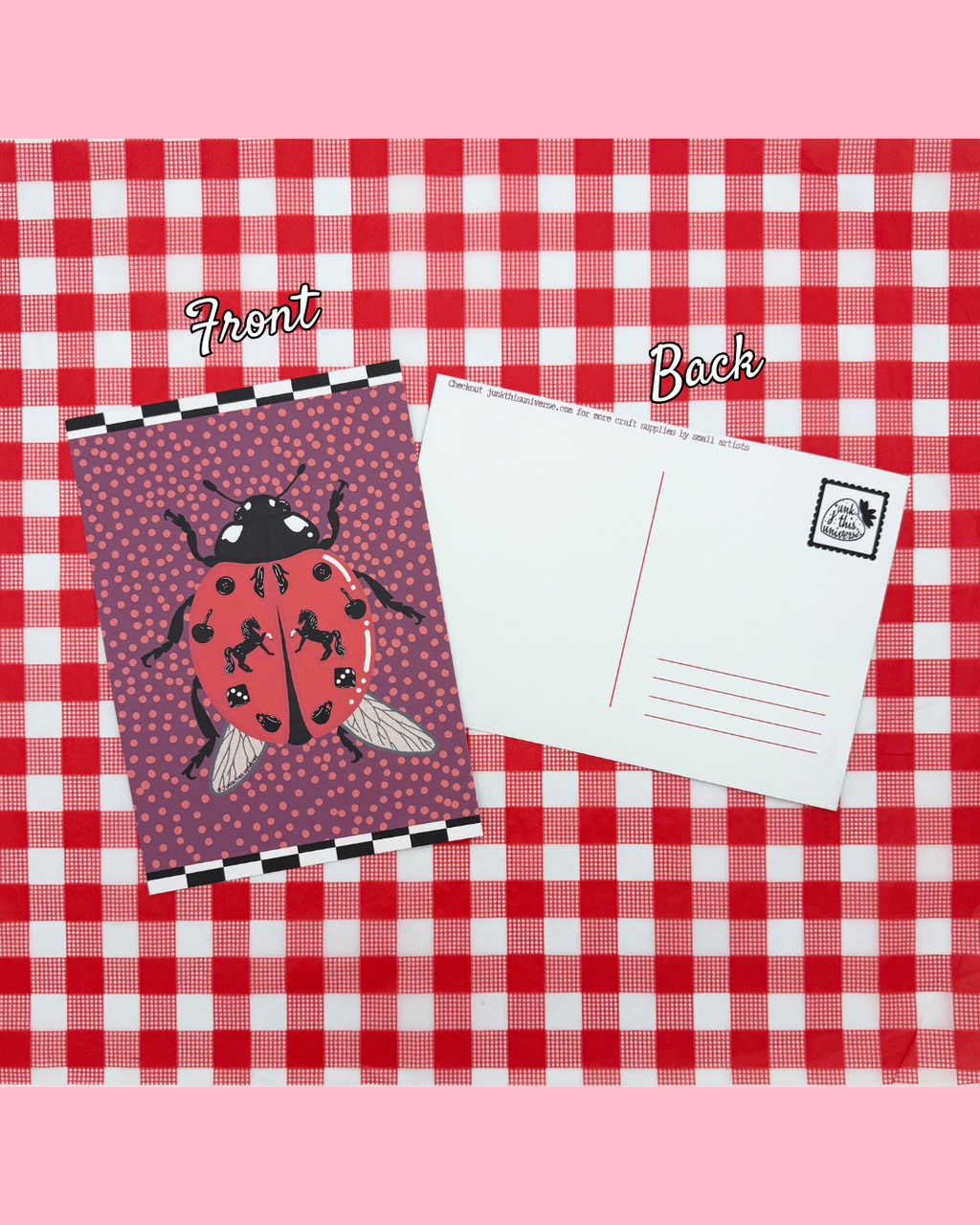 5x7 Print / Postcard - Trinket Lady(bug)