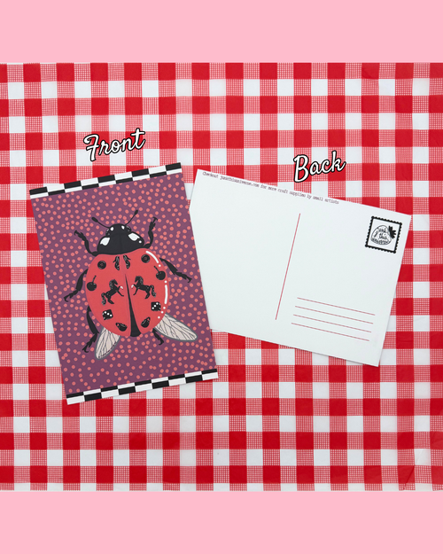 5x7 Print / Postcard - Trinket Lady(bug)