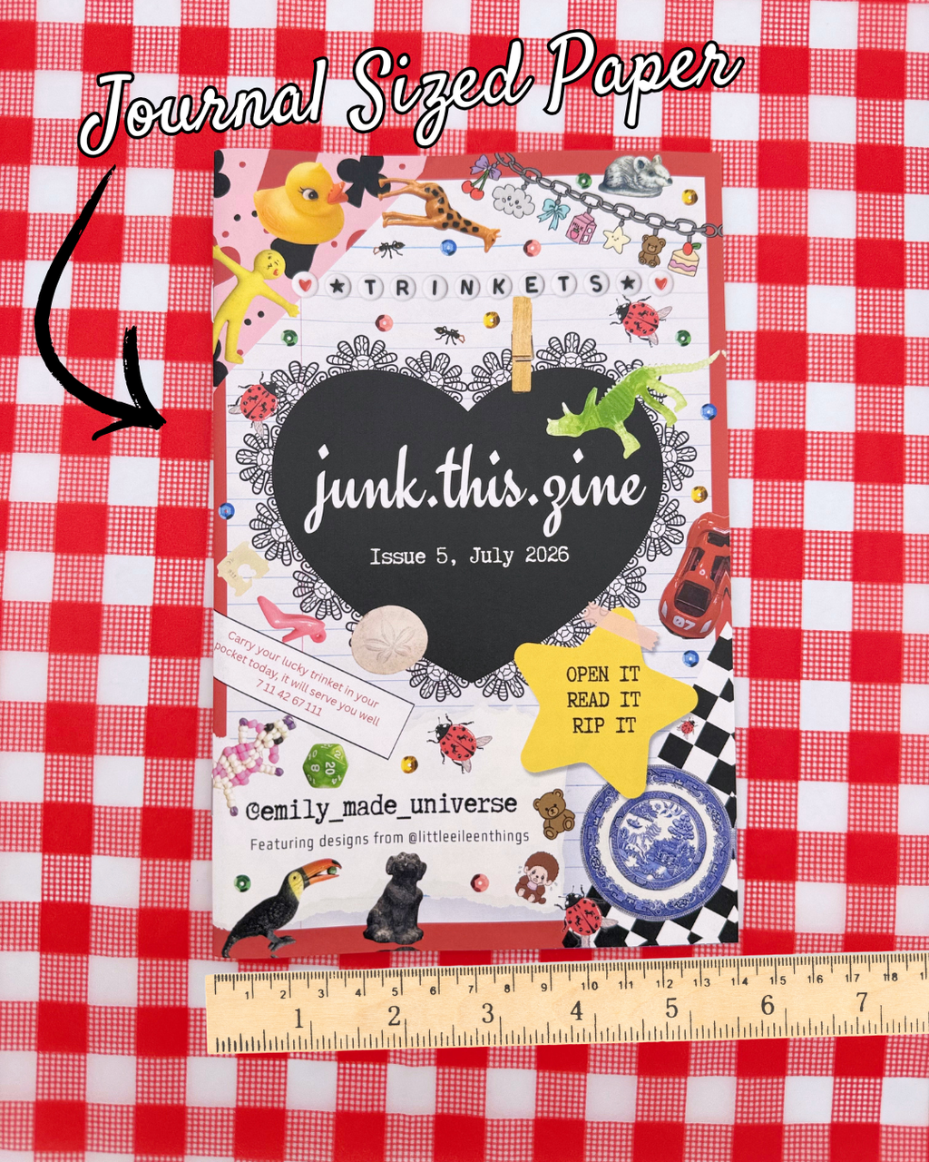 Junk.this.zine Issue 5 - July 2026 - Trinkets