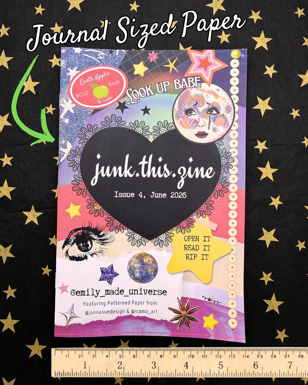 Junk.this.zine Issue 4 - June 2026 - Look Up Babe!