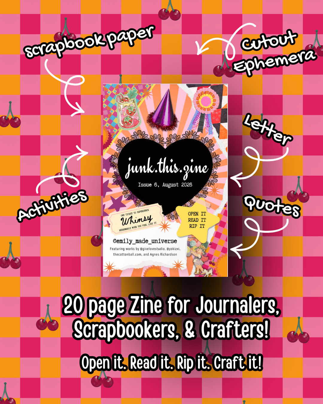 Junk.this.zine Issue 5 - August 2026 - Whimsy